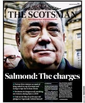 The Scotsman (UK) Newspaper Front Page for 22 November 2019
