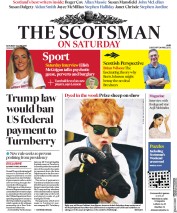 The Scotsman (UK) Newspaper Front Page for 22 June 2019