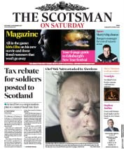 The Scotsman (UK) Newspaper Front Page for 23 December 2017