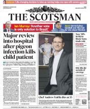The Scotsman (UK) Newspaper Front Page for 23 January 2019