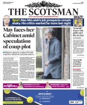 The Scotsman (UK) Newspaper Front Page for 25 March 2019