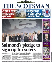 The Scotsman (UK) Newspaper Front Page for 26 May 2012