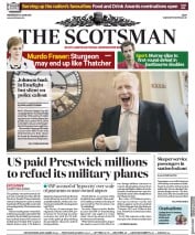 The Scotsman (UK) Newspaper Front Page for 26 June 2019