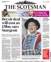The Scotsman (UK) Newspaper Front Page for 28 November 2018