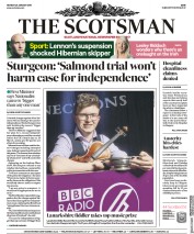 The Scotsman (UK) Newspaper Front Page for 28 January 2019