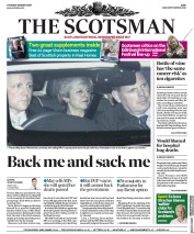 The Scotsman (UK) Newspaper Front Page for 28 March 2019
