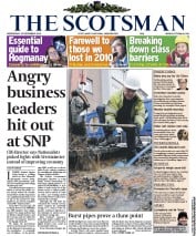 The Scotsman Newspaper Front Page (UK) for 29 December 2010