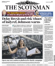 The Scotsman (UK) Newspaper Front Page for 2 October 2019