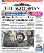 The Scotsman (UK) Newspaper Front Page for 2 February 2018