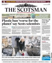 The Scotsman (UK) Newspaper Front Page for 30 November 2018