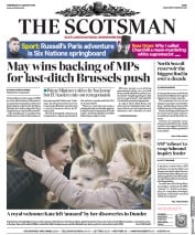 The Scotsman (UK) Newspaper Front Page for 30 January 2019
