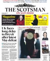 The Scotsman (UK) Newspaper Front Page for 30 March 2019