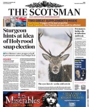 The Scotsman (UK) Newspaper Front Page for 31 January 2019