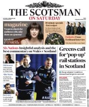 The Scotsman (UK) Newspaper Front Page for 3 February 2018