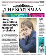The Scotsman front page for 3 March 2021