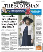 The Scotsman (UK) Newspaper Front Page for 3 May 2019