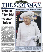 The Scotsman Newspaper Front Page (UK) for 4 June 2012