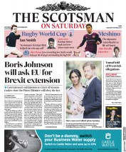 The Scotsman (UK) Newspaper Front Page for 5 October 2019