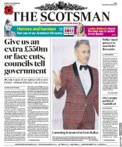 The Scotsman (UK) Newspaper Front Page for 5 November 2018