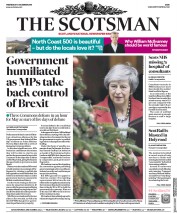 The Scotsman (UK) Newspaper Front Page for 5 December 2018