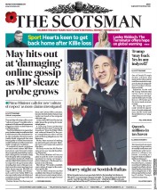 The Scotsman (UK) Newspaper Front Page for 6 November 2017