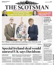 The Scotsman (UK) Newspaper Front Page for 6 December 2017