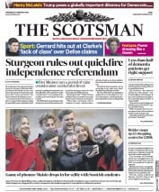 The Scotsman (UK) Newspaper Front Page for 6 February 2019