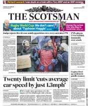 The Scotsman (UK) Newspaper Front Page for 8 October 2019