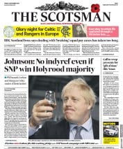 The Scotsman (UK) Newspaper Front Page for 8 November 2019