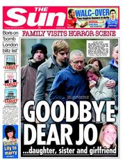 The Sun (UK) Newspaper Front Page for 28 December 2010