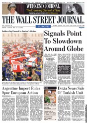  () Newspaper Front Page for 26 May 2012