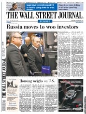  () Newspaper Front Page for 29 December 2010