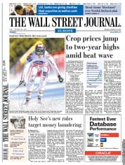  () Newspaper Front Page for 30 December 2010