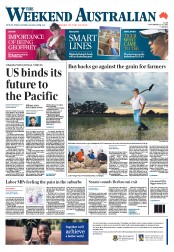 Weekend Australian (Australia) Newspaper Front Page for 12 November 2011
