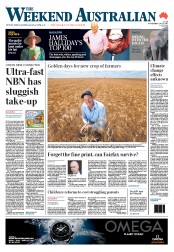 Weekend Australian (Australia) Newspaper Front Page for 19 November 2011