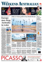 Weekend Australian (Australia) Newspaper Front Page for 5 November 2011